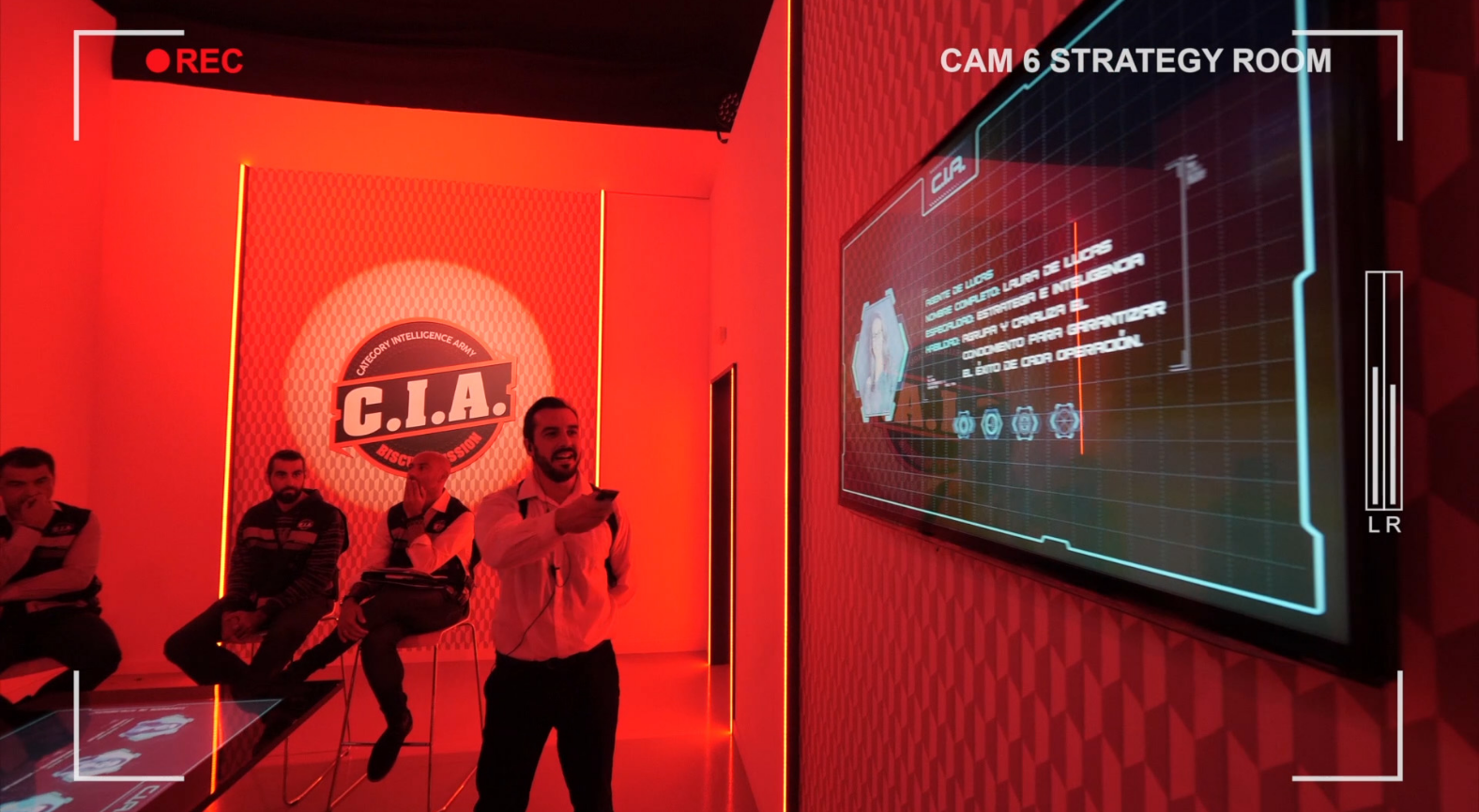 CIA: camara del evento