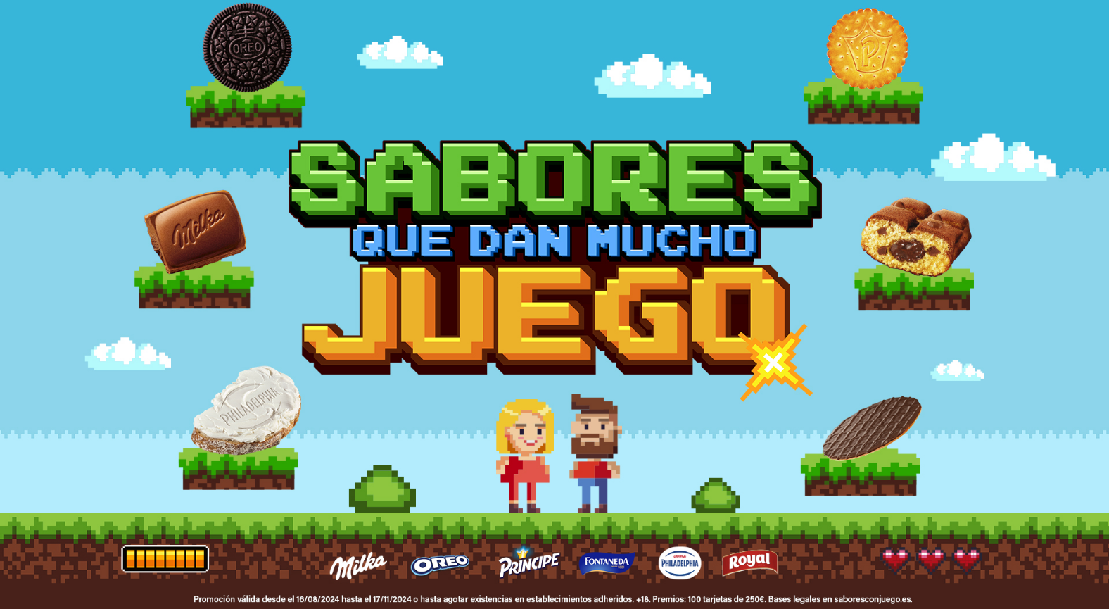 Presentacion de Sabores con juego online