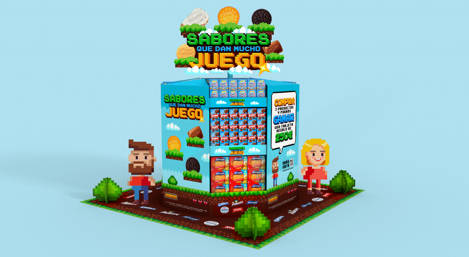 isla wow de sabores con juego 