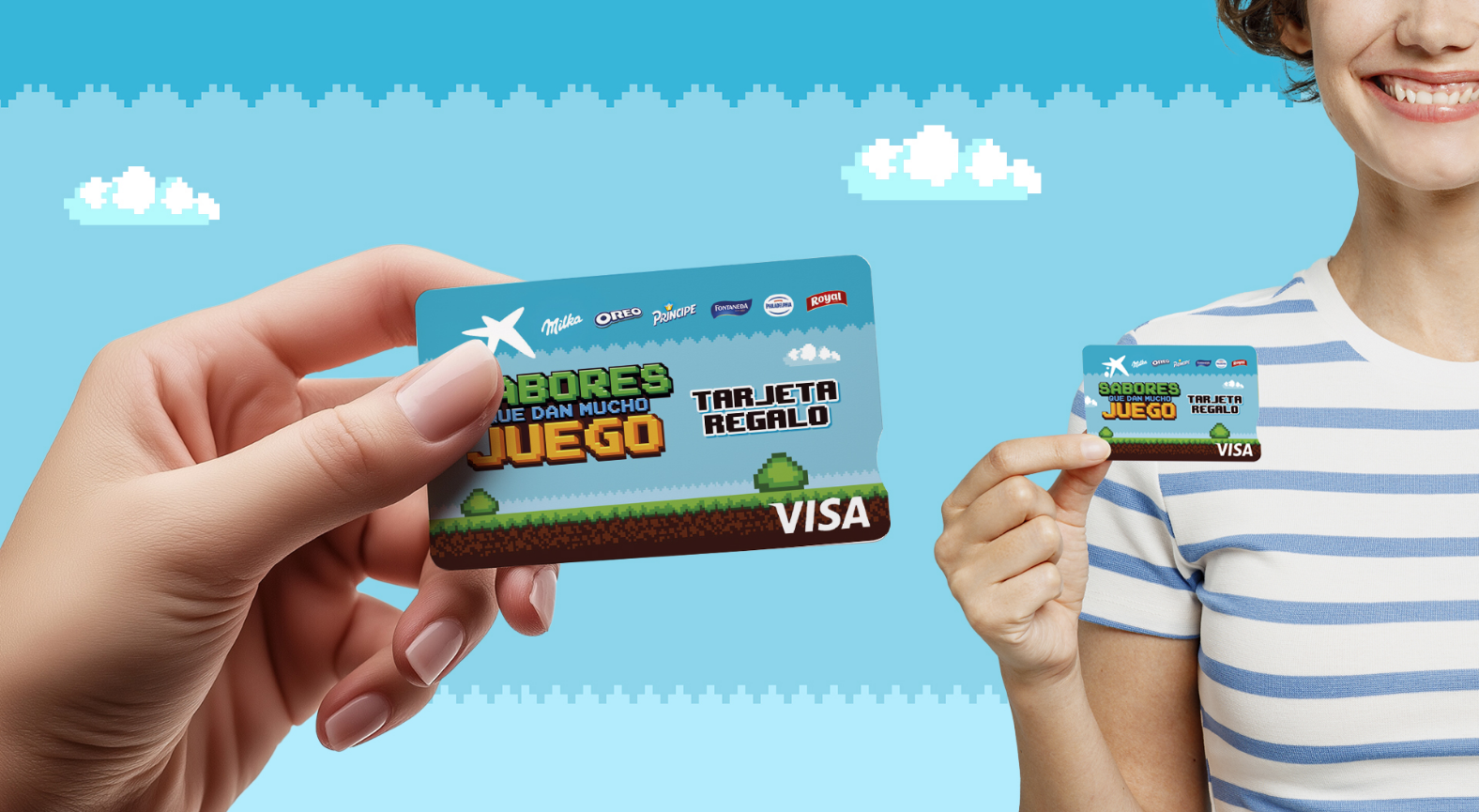 Tarjeta regalo de Sabores con juego